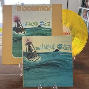 The Harbor And The Sea by Lucille Wood Book & Vinyl LP Set 1971 Bowmar B583